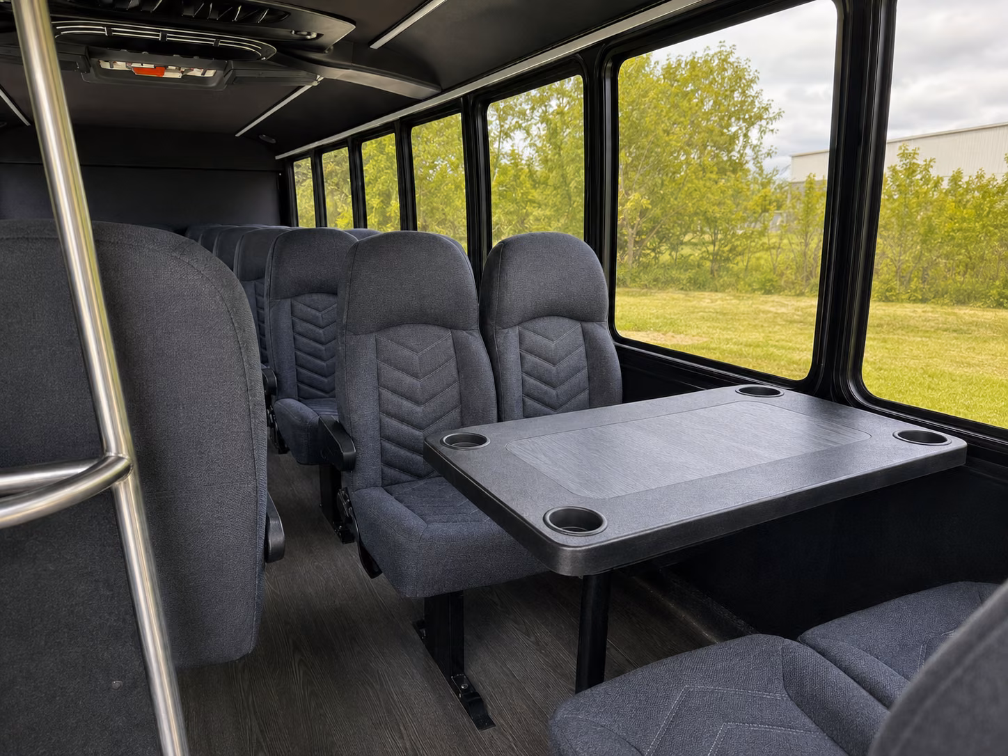 tucson 18 passenger minibus interior