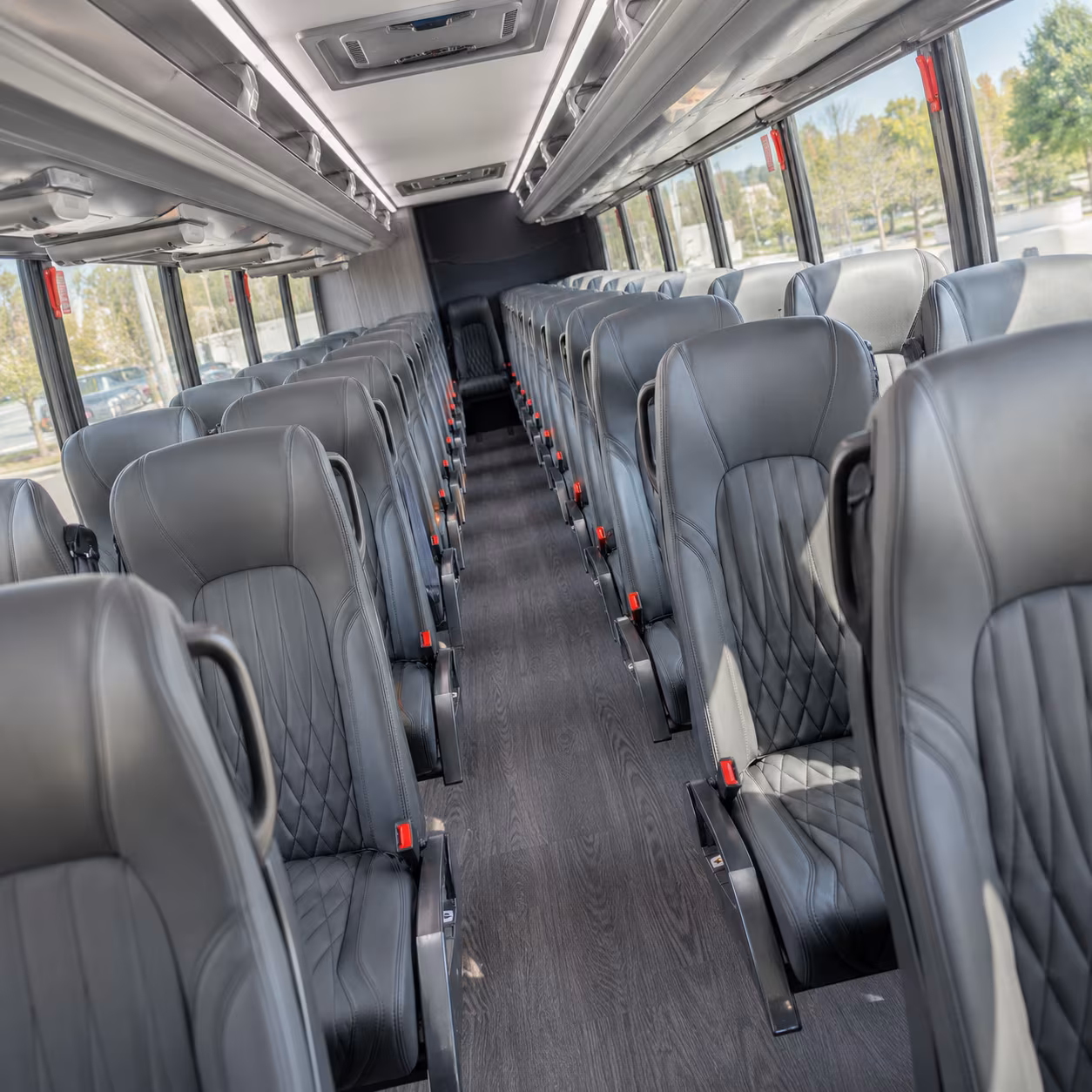 tucson 25 passenger minibus interior