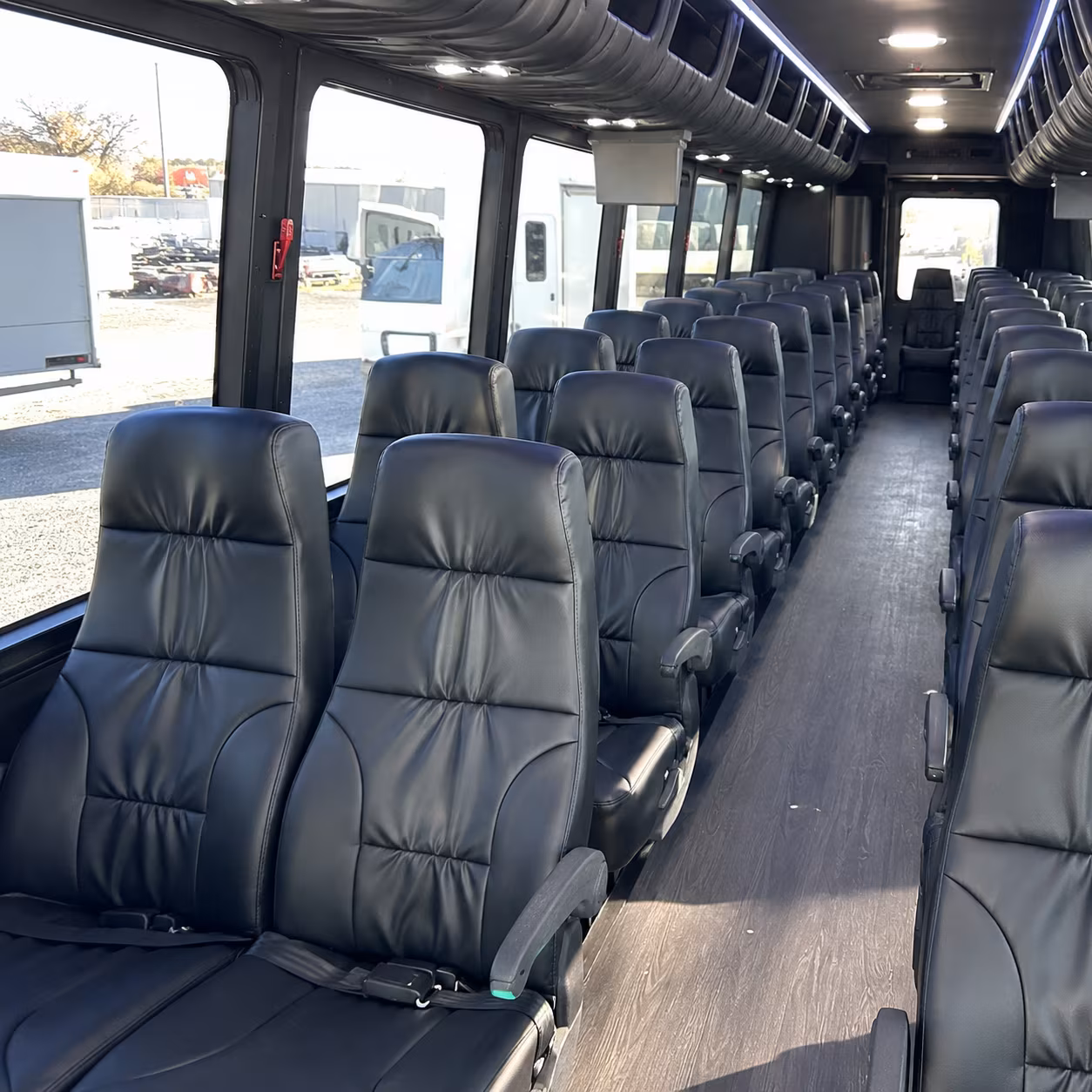 tucson 28 passenger minibus inside