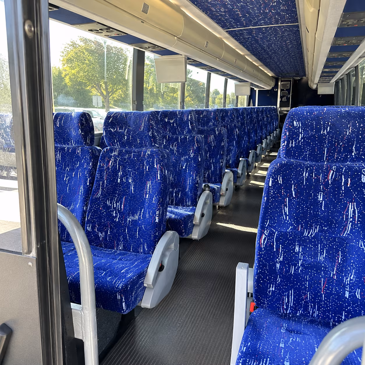 tucson 50 passenger charter bus inside