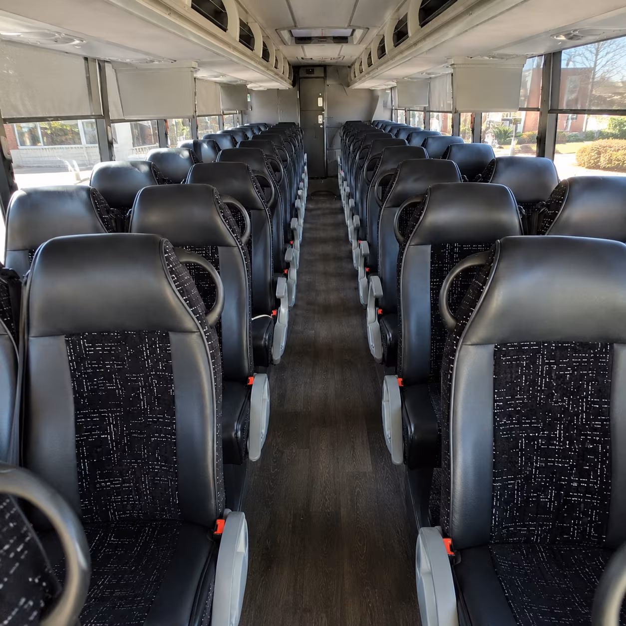 tucson 54 passenger charter bus inside