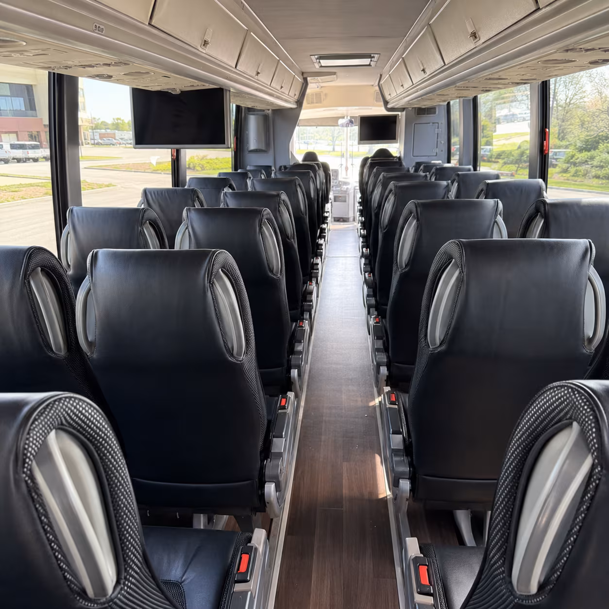 tucson 56 passenger charter bus inside