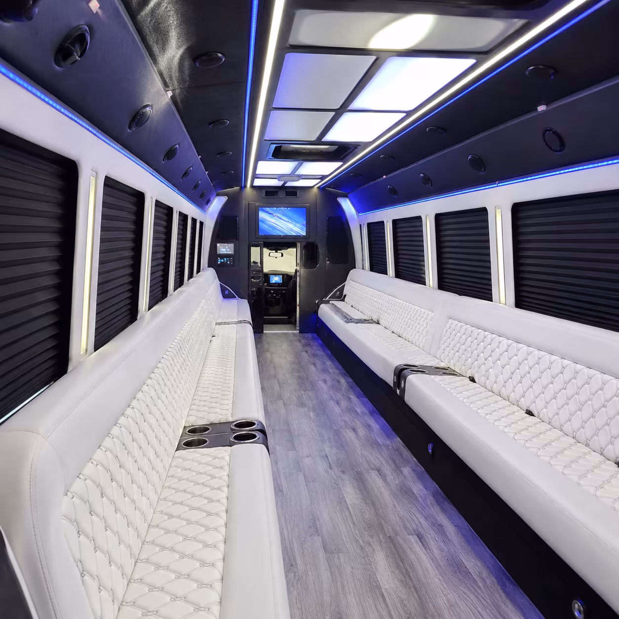 tucson party bus interior