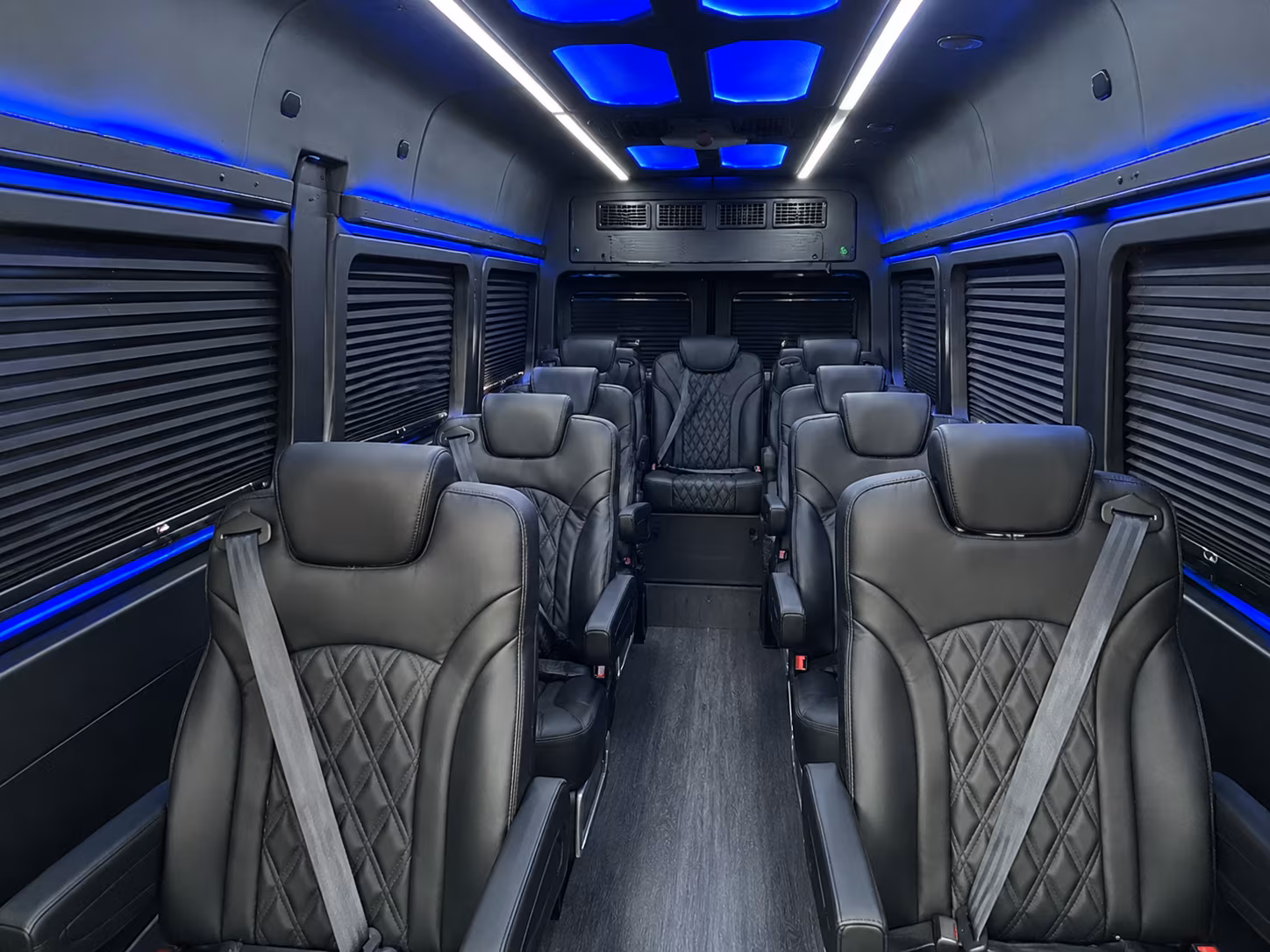 tucson sprinter van with driver interior